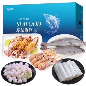 星龙港-食全食美海鲜礼盒7100g